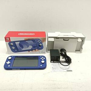 070）A 〈中古品〉ニンテンドーSwitchLite 本体 ブルー HDH-001【動作確認/初期化済】