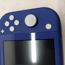 070）A 〈中古品〉ニンテンドーSwitchLite 本体 ブルー HDH-001【動作確認/初期化済】_画像8