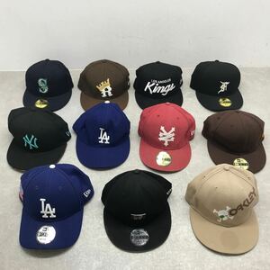 E* NEW ERA New Era / cap hat AH MURDERZ / ESSENTIALS OAKLEY collaboration etc. 11 piece summarize used present condition goods 