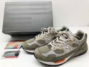 E◆即決◆ new balance ニューバランス WTAPS ダブルタップス スニーカー / M992WT 29.0cm