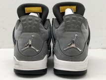 E◆即決◆ NIKE ナイキ AIR JORDAN 4 RETRO エア ジョーダン 4 レトロ COLL GREY クール グレー / 308497-007 27.0cm_画像3