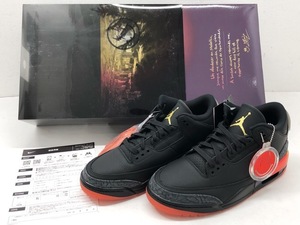 E◆即決◆未使用◆NIKE × J Balvin ナイキ × J バルヴィン AIR JORDAN 3 RETRO SP エア ジョーダン 3 レトロ RIO リオ FN0344-001 27.0cm