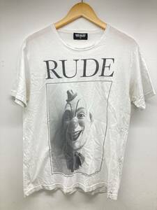 E★RUDE GALLERY ルードギャラリー / Tシャツ / サイズ 3 / 22 S/S / 両脇にシミあり 