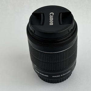 【ほぼ未使用】Canonキヤノン 標準ズームレンズ EF-S 18-55mm/マクロ0.25m F3.5-5.6 IS APS-C対応の画像7