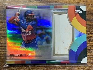 【100円スタート】Topps WBC 2023 Luis Robert Jr. World Baseball Classic Base Relics ベース レリック キューバ代表 