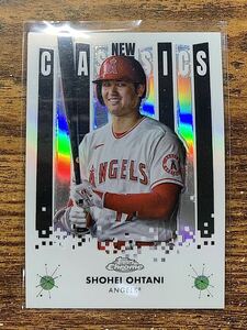 [100 jpy start ]Topps Chrome 2022 large . sho flat Shohei Ohtani New Classics Refractorenzerusdoja-s