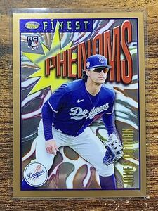 【100円スタート】TOPPS 2023 Finest Phenoms James Outman ジェームズ アウトマン ドジャース DODGERS ルーキー カード RC rookie