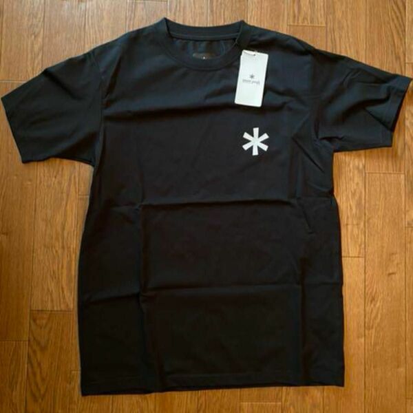 スノーピーク　 バックプリントロゴTシャツ　サイズ1 限定　ブラック　廃盤　レア商品