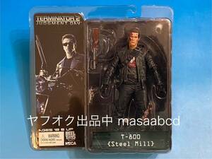 * remainder after 1 piece!! *T-800 made iron place scene version *neka Terminator 7 -inch figure * many kind exhibiting!! * unused NECA*14 year front 2010 year out of print 