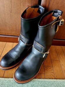 【9D USED 美品】レッドウィング 2966 エンジニア クローンダイク 茶芯 スチール無し redwing 