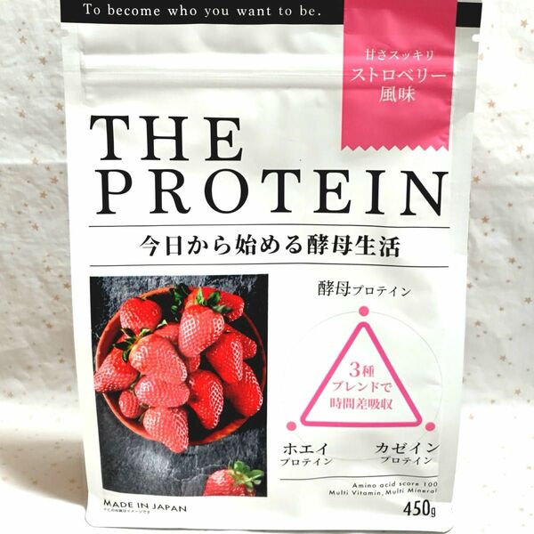 武内製薬 ザプロBEAUTY THE PROTEIN ストロベリー風味 1袋450g