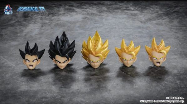 s.h.figuartsドラゴンボール　ゴジータ カスタムヘッドパーツ