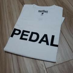 新品未使用■narifuri/ナリフリ■Tシャツ Lサイズ PEDAL 白