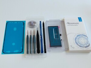 【新品未使用】KOSPAOO iPhoneXR 互換バッテリー 工具セット メ