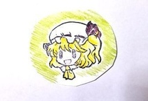 東方Project消しゴムはんこフランドール・スカーレット　東方プロジェクト　スタンプTouhouProject 手描きイラスト判子　ハンコ_画像1