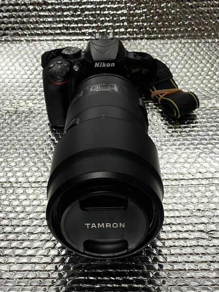 ニコン Nikon D3400 ボディー＋望遠レンズ タムロン TAMRON 100-400mm F/4.5-6.3 Di VC USD デジタル一眼レフ２点セット