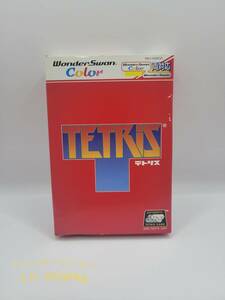 レア 美品 ワンダースワンカラー テトリス TETRIS レトロ 当時物 WSC WONDER SWAN COLOR 