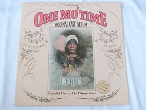 One Mo' Time レコード Original Cast Album US盤 HS3454