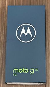 ★新品・未開封 motorola moto g53j 5G 128GB インクブラック SIMフリー