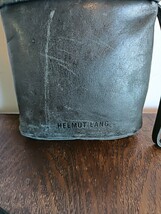 良品! 当時物!本人期! HELMUT LANG ヘルムートラング オールレザー ショルダーバッグす サコッシュ 上質レザー本革バッグ_画像3