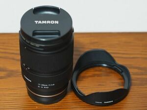 【美品】タムロン TAMRON 17-28mm F/2.8 Di III RXD Eマウント(おまけ：保護フィルターつき)