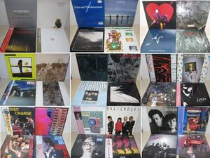 LP・1980年代頃のNEW WAVE 36セット・ペットショップボーイズ、コクトーツインズ、Sad Lovers&Giants他・帯付、輸入盤、見本盤含む/05-16