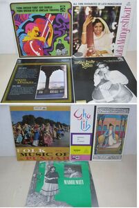 LP・インド音楽 made in INDIA 7セット・RAVI SHANKAR、LATA MANGESHKAR、MADHUMATI、パンジャブの民族音楽他/05-80