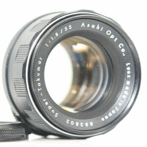 整備品　PENTAX Super-Takumar 55mm f1.8 単焦点　オールドレンズ　M42マウント 前期型