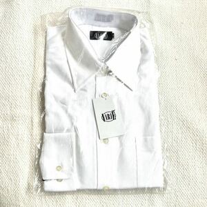 未使用 ヴァリエ VARIE L-84 メンズ ワイシャツ 長袖シャツ 白 ホワイト 綿 ポリエステル CHOYA ビジネスシャツ ビジネス フォーマル