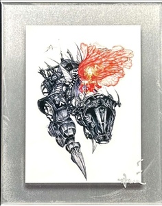 Art hand Auction アールビバン 天野喜孝 ジュエルメタル ティナ FF 6 オリジナル 絵 絵画, フィギュア, ゲームキャラクター, ファイナルファンタジー