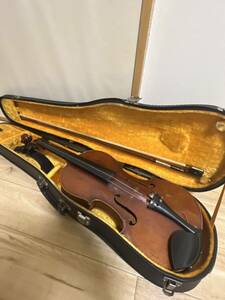  rare MASAKICHI SUZUKI No 13 Suzuki .. old violin hard case bow Vintage stringed instruments Suzuki violin 57cm