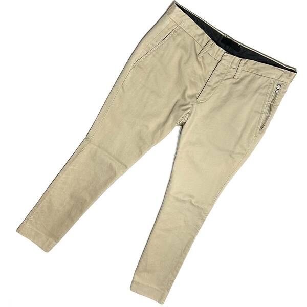 定価3万 junhashimoto T19 SIDE ZIP PANTS 2サイズ ベージュ ジュンハシモト サイドジップパンツ 1piu　wjk　akm