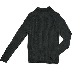 定価3.1万 wjk powder yarn hi-neck knit XL グレー パウダーヤーンハイネックニット akm 1piuジュンハシモト セーター