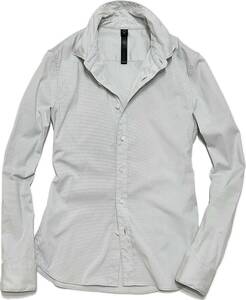 定価3万 wjk stretch cordlane wire shirts Mサイズ グレー ストレッチコードレーンワイヤーシャツ akm　ジュンハシモト