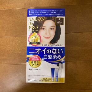 サロンドプロ　ヘアカラー　白髪染め　ダリヤ　無香料　早染めクリーム