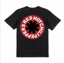 レッドホットチリペッパー 黒Mレッチリ Tシャツ 半袖 白 黒 90年代 バンド ビンテージ ストリート 厚め しっかり生地 ゆったり大きめ_画像3