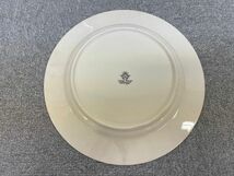 F106-SB4-1454 Noritake ノリタケ アイボリーチャイナ レース柄 大皿 約26.5cm 食器_画像4