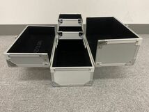 F010-SB2-1297 LAZY SUSAN レイジースーザン メイクボックス MAKE BOX サイズ測る_画像8