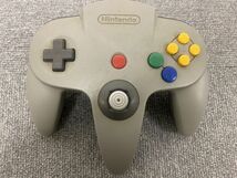 F003-CH2-157 Nintendo ニンテンドー 64 本体 NUS-001 コントローラー 専用アダプタ 付き ※通電確認済み_画像7