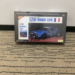 W029-CH3-516 [ unopened ]nichimoALPINE RENAULT A310 alpine Renault 1/24 scale plastic model racing car 