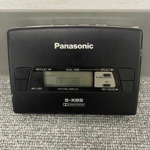 G116-I58-2077 ◎ Panasonic パナソニック S-XBS RQ-S4 カセットプレーヤー ブラック