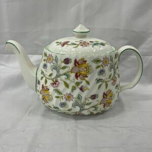 H202-CH1-516 MINTON ミントン HADDON HALL ハドンホール ティーポット BONE CHINA ボーンチャイナ 花柄