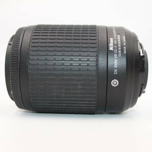 カビ＆曇り無し Nikon AF-S Nikkor 55-200mm f4-5.6G ED DX IF VR レンズフィルター他付き #OP1158の画像4