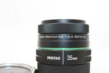 カビ＆曇り無し 美品 SMC PENTAX-DA 35mm F2.4 AL レンズフィルター他付き #OP1253_画像1