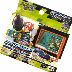 【未開封】ロックマンエグゼ プログレスバトルスターター 6.トマホークマンデッキ トマホークマン プログレスペット対応バトルチップ