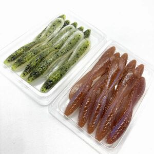 710689 アングラーズチョイス フラットテールグラブ ２０本 ANGLER'S CHOICE FLAT TAIL GRUB パドル オールド品 希少入手困難品