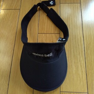 モンベル【mont-bell】　フィールドバイザー　サンバイザー　ブラック