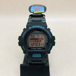 F3455★ 中古 G-SHOCK ジーショック CASIO カシオ 腕時計 DW-6620 FOX FIRE ELバックライト付き　動作品