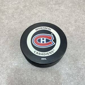 J3168★Montreal Canadiens NHL OFFICIAL GAME Puck