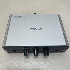 H4177★中古品★動作未確認品★ TASCAM US-100 USBオーディオインターフェイス